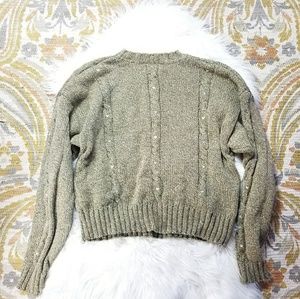 Liz Claiborne Sweaters - Vintage Chunky Cropped Knit Sweater Liz Claiborne Sweaters - Vintage Chunky Cropped Knit Sweater